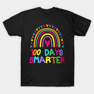 100 Days Smarter Rainbow T-Shirt